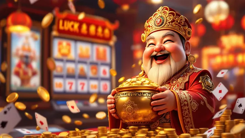 หน้าจอเกมสล็อตที่เน้นสัญลักษณ์และเอฟเฟกต์บนรีล